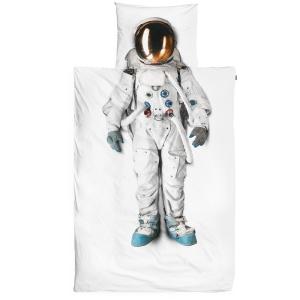 Snurk Childrens Astronaut Duvet Bedding Set - Single
