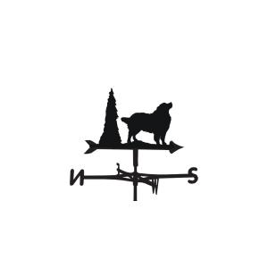 Weathervane in Bernese Mountain Dog Design - Large (Traditi…