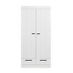 Woood Connect Contemporary 2 Door Wardrobe with Drawers -