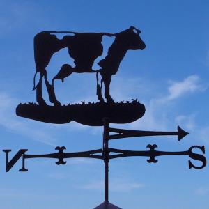Weathervane in Buttercup Cow Design - Medium (Cottage)