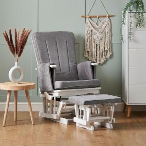 Obaby Deluxe Reclining Nursing Chair and Stool -
