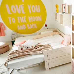 Lifetime Luxury Jump Up Childrens Bed with Pop-Up Trundle B…