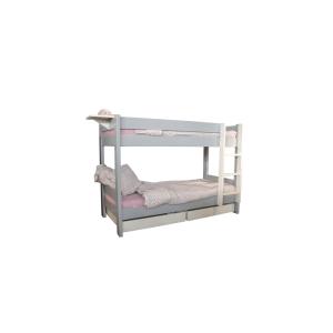 Mathy by Bols Bunk Bed in Dominique Design - 166cm High -