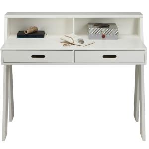 Woood Max Solid Pine Desk in White
