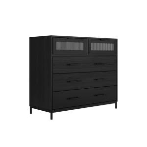 LPD Edison Matte Black / Reeded Chest