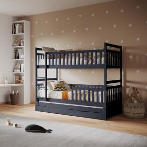 Flair Elvis Bunk Bed With Trundle And Drawers -