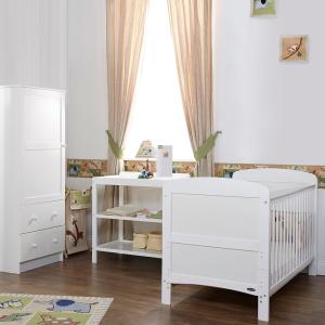 Obaby Grace Cot Bed 3 Piece Nursery Furniture Set -