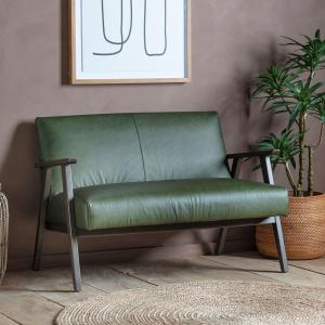 Pembrokeshire 2 Seater Leather Sofa  -