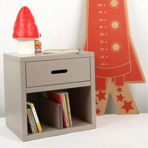 Mathy by Bols Childrens Bedside Table in Madaket Design ava…