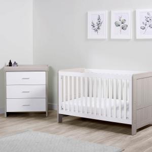 Ickle Bubba Pembrey Cot Bed and Changing Unit  -