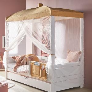 Lifetime Luxury Honey Glow Four Poster Bed -
