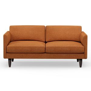 Hutch Rise Textured Weave 3 Seater Sofa in a Box with Curve…