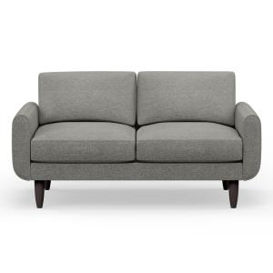 Hutch Rise Textured Weave 2 Seater Sofa with Round Arms -