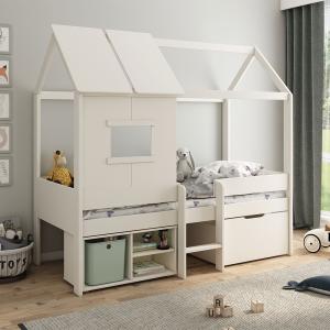 Kids Avenue Ordi Mini Playhouse Bed with Storage