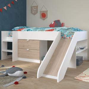 Parisot Tobo Mid Sleeper Bed with Drawers and Slide