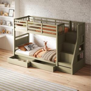 Flair Lunar Junior Bunk Bed With Shelves  -