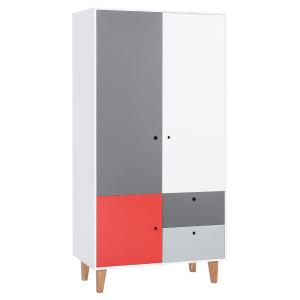 Vox Concept 2 Door Wardrobe in a Choice of 6 Colours -