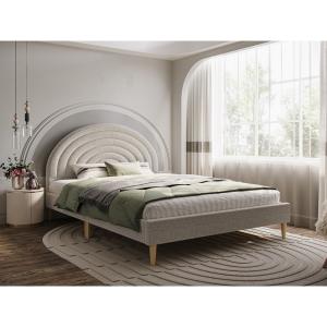 Flair Ava Boucle Double Bed -