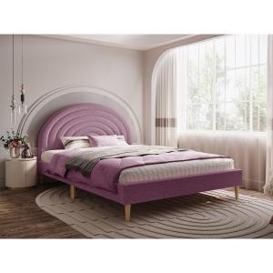 Flair Ava Boucle Double Bed -