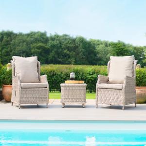 Maze Rattan Cotswold Reclining 2 Seat Lounge Garden Chair S…