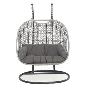 Maze Rattan Ascot Outdoor Hanging Chair - Double
