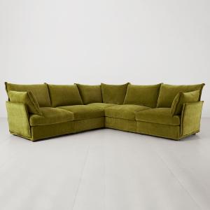 Swyft Sofa in a Box Model 06 Modular Royal Velvet Corner So…