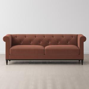 Swyft Sofa in a Box Model 09 Chesterfield Velvet 3 Seater S…