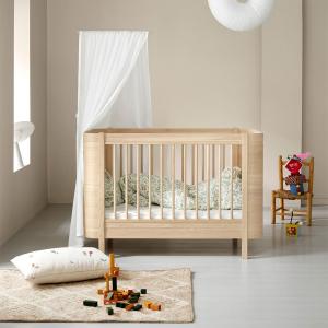Oliver Furniture Wood Mini  4 in 1 Cot Bed -