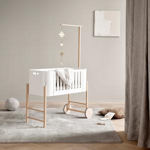 Oliver Furniture Wood Co-Sleeper, Cradle & Bench