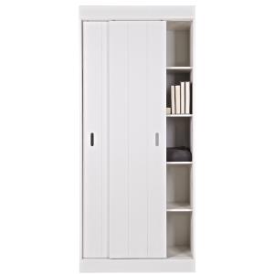 Woood Row Cabinet in White