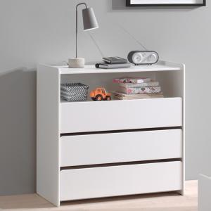 Vipack Kiddy Chest of Drawers in White