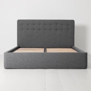 Swyft Bed 01 Stone Linen Bed in a Box - King
