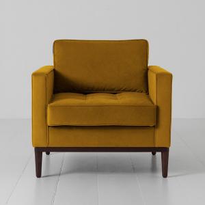 Swyft Armchair in a Box Model 02 Velvet Armchair -