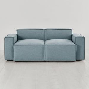 Swyft Sofa in a Box Model 03 Modular Linen 2 Seater Sofa -