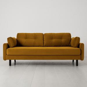 Swyft Sofa in a Box Model 04 Velvet 3 Seat Sofa Bed -