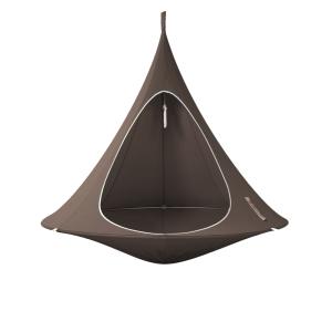 Double Hanging Cacoon in Taupe