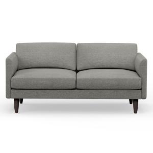 Hutch Rise Textured Weave 3 Seater Sofa in a Box with Curve…