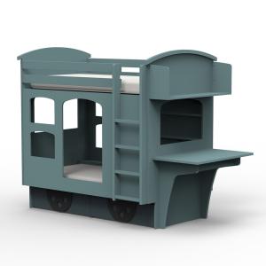 Mathy by Bols Wagon Bunk Bed with Shelves & Drawers availab…