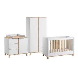 Vox Altitude Cot Bed 3 Piece Nursery Furniture Set -