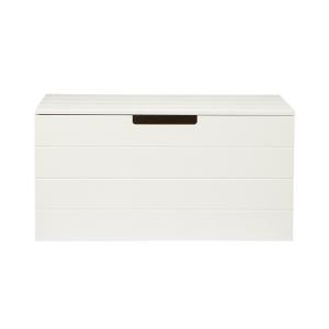 Woood Keet Solid Pine Storage Box in White