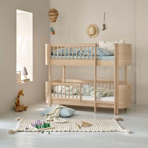 Oliver Furniture Wood Mini  Kids Low Bunk Bed -