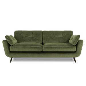 Stratus Sustainable Velvet 4 Seater Sofa