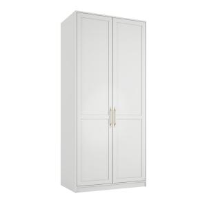 LPD Austen White 2 Door Wardrobe