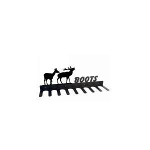 Boot Rack in Pair of Deer Design - Large