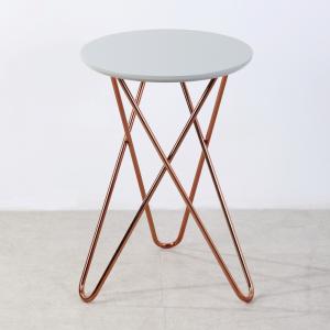 Flair Eibar Side Table Grey and Copper