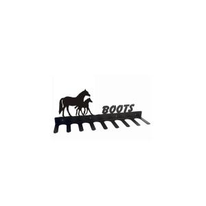 Boot Rack in Mare Foal Horse Design - Medium