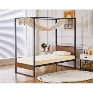 Flair Rockford Wooden Metal 4 Poster Bed Frame - Single