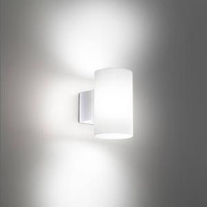 AILATI LED outdoor wall light Bianca in white