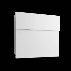 Absolut/ Radius Letterman IV designer letterbox, white