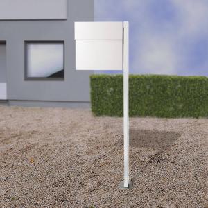 Absolut/ Radius LETTERMAN IV free-standing letterbox white